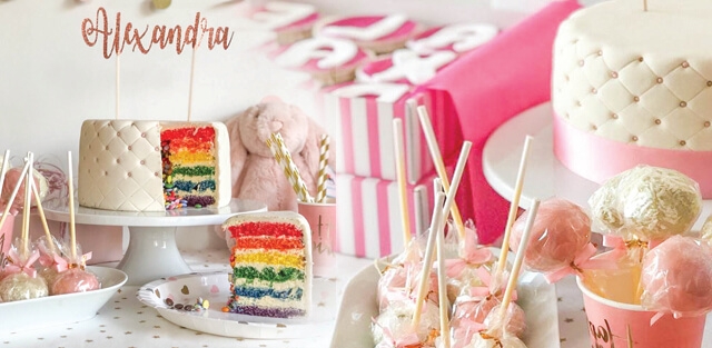 Gâteau d'anniversaire pour filles
