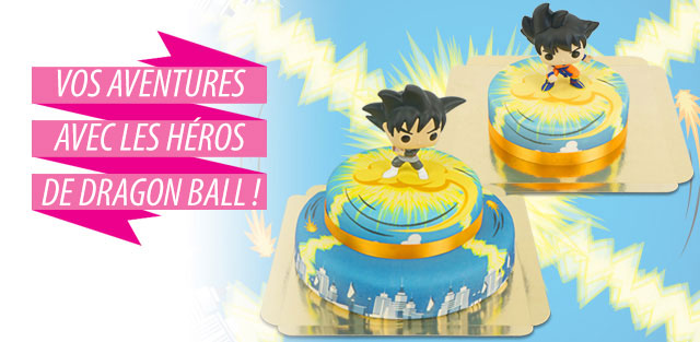 Retrouver nos gâteaux avec figurines de Dragon Ball Z
