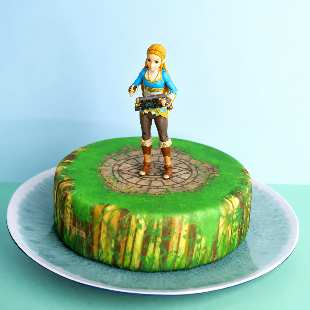 Zelda® sur gâteau ruines de la forêt
