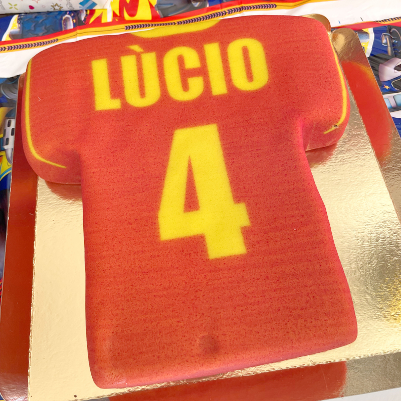 Gâteau Maillot de Football uni (plusieurs coloris)