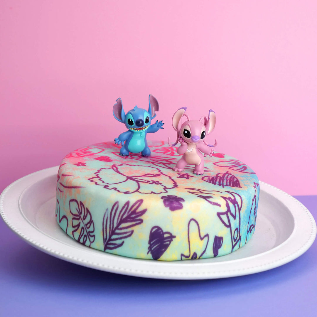 Angel & Stitch® sur gâteau