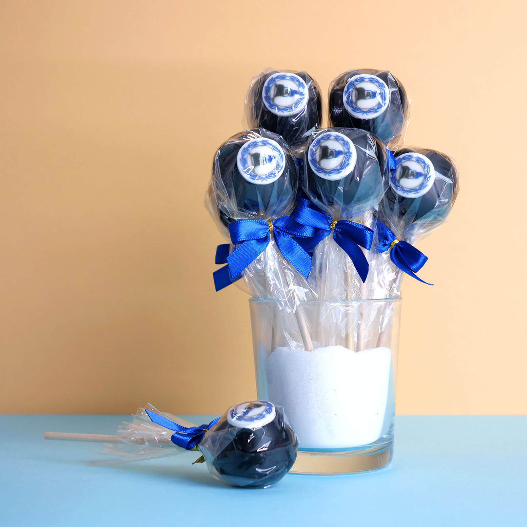 Cake-Pops Arminia Bielefeld (12 pièces)
