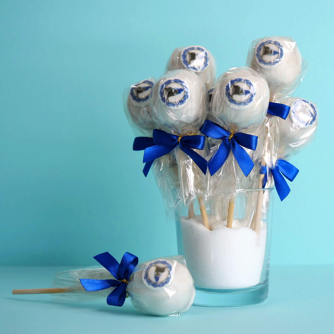 Cake-Pops Arminia Bielefeld Blancs (12 pièces)