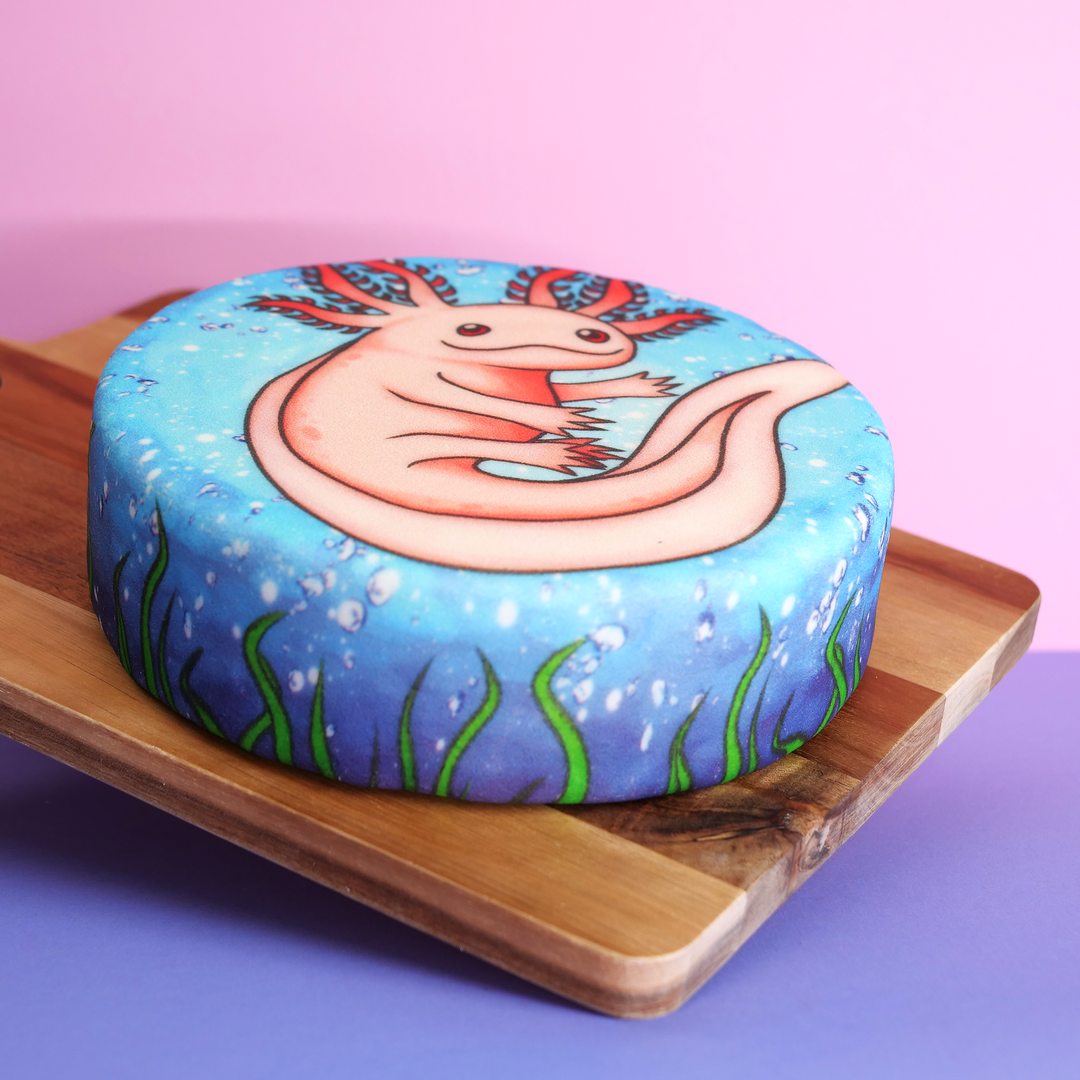 Gâteau axolotl