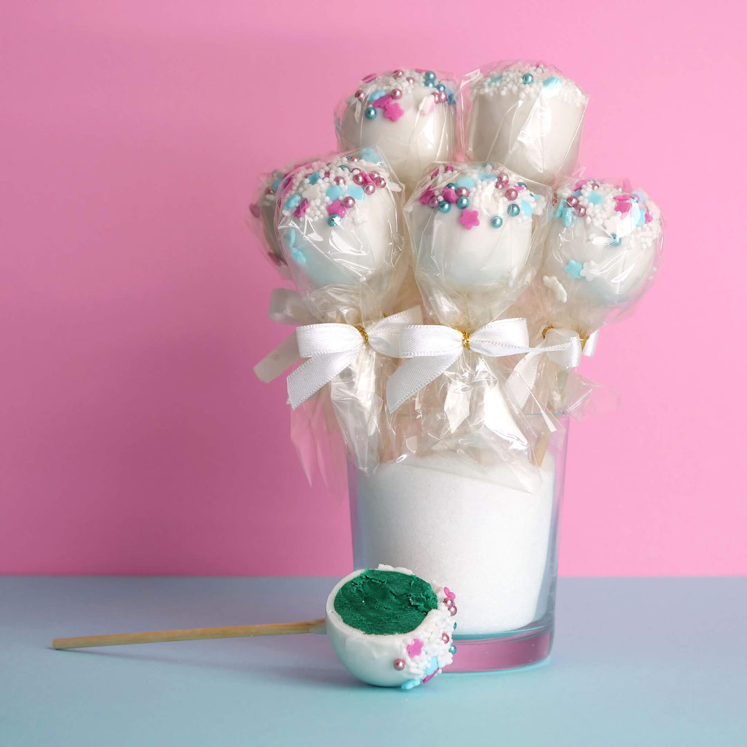 Cake-Pops Gender Reveal - C'est un garçon ! (12 pièces)