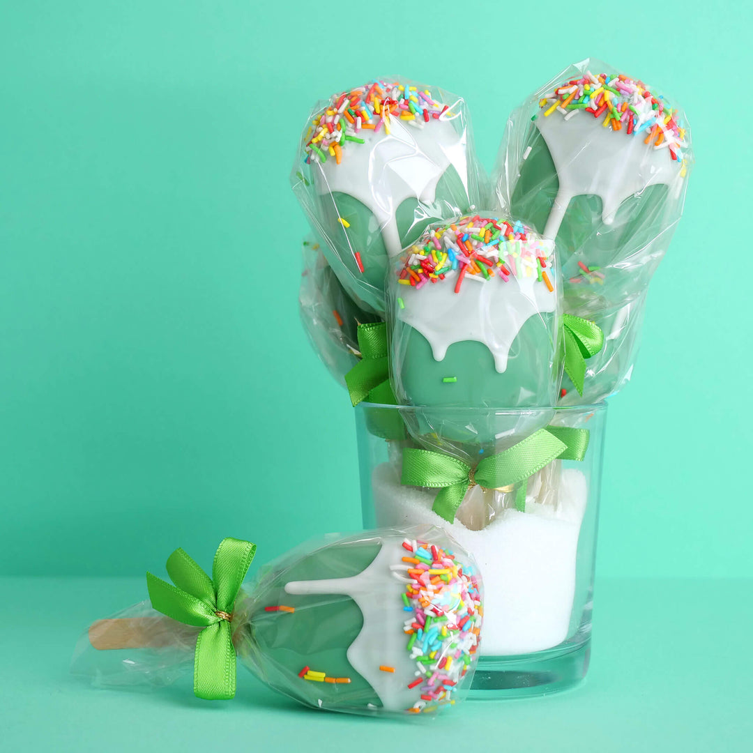 Cake-Pops Crème glacée Vert (10 pièces)