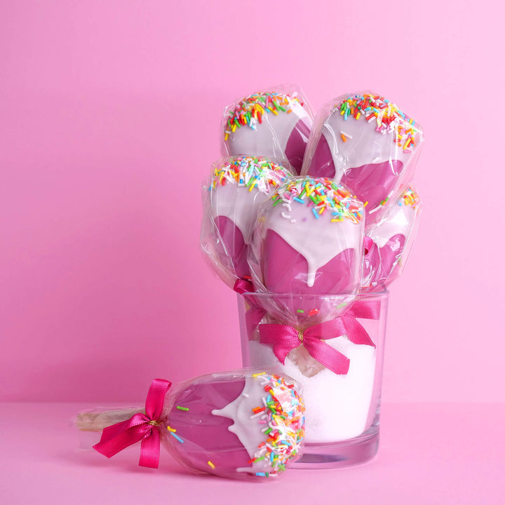 Cake-Pops Crème glacée Rose (10 pièces)