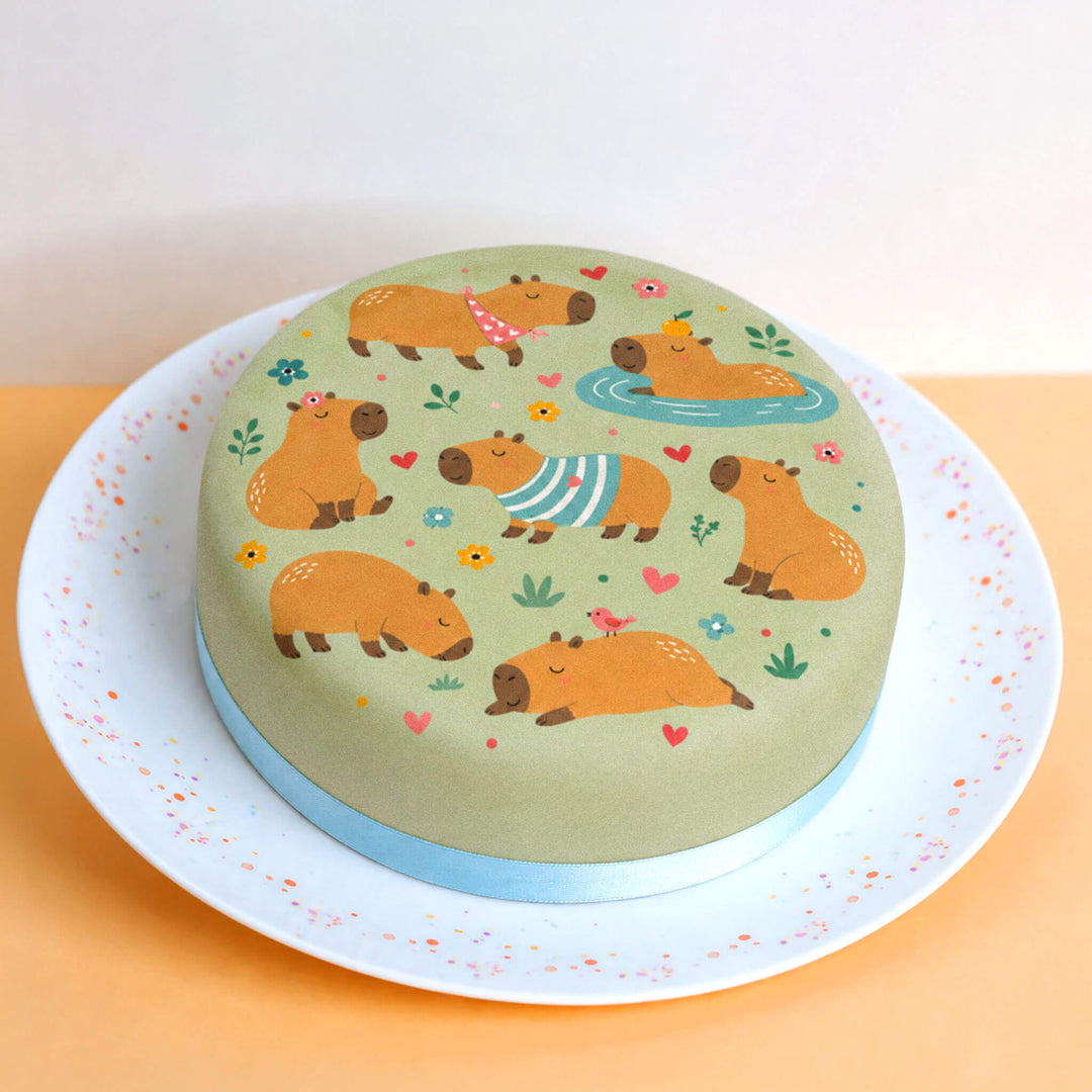 Gâteau capybara