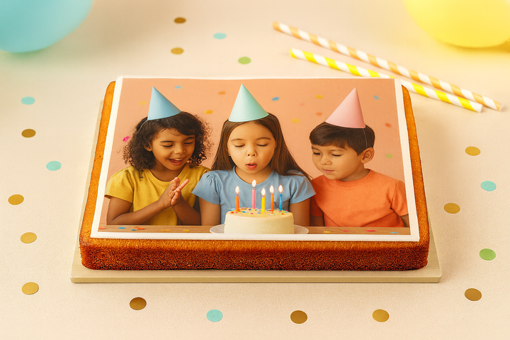 Feuille de pâte d'amande décor rectangulaire (plusieurs tailles) 