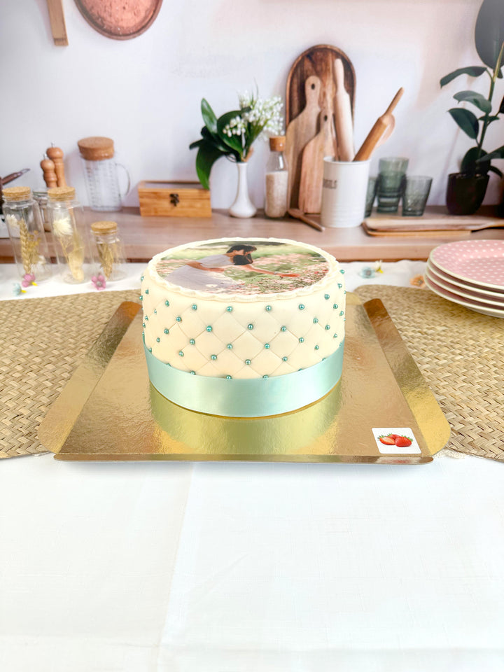 Gâteau photo Deluxe S – double hauteur