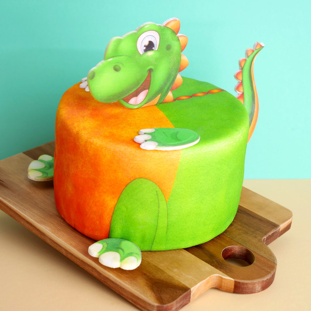 Gâteau dinosaure Deluxe – double hauteur