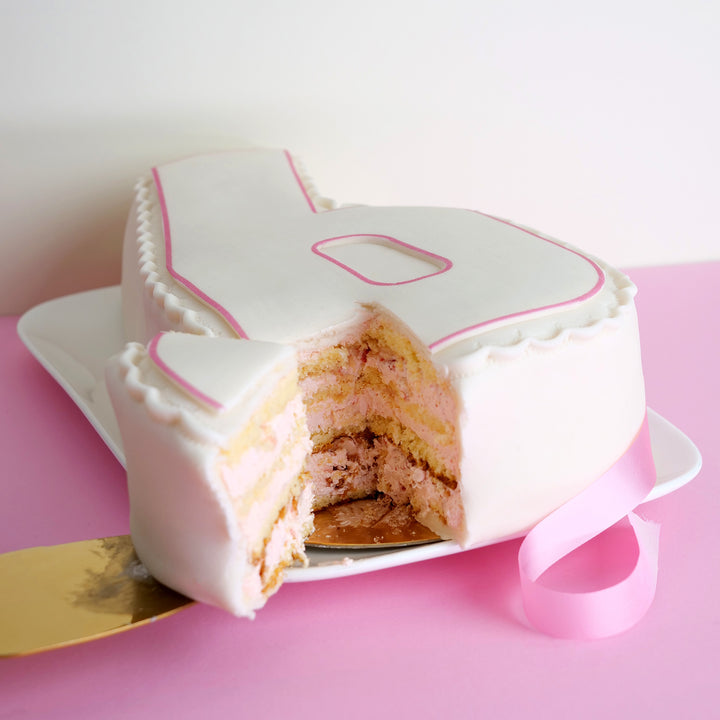 Gâteaux Nombre en différentes couleurs
