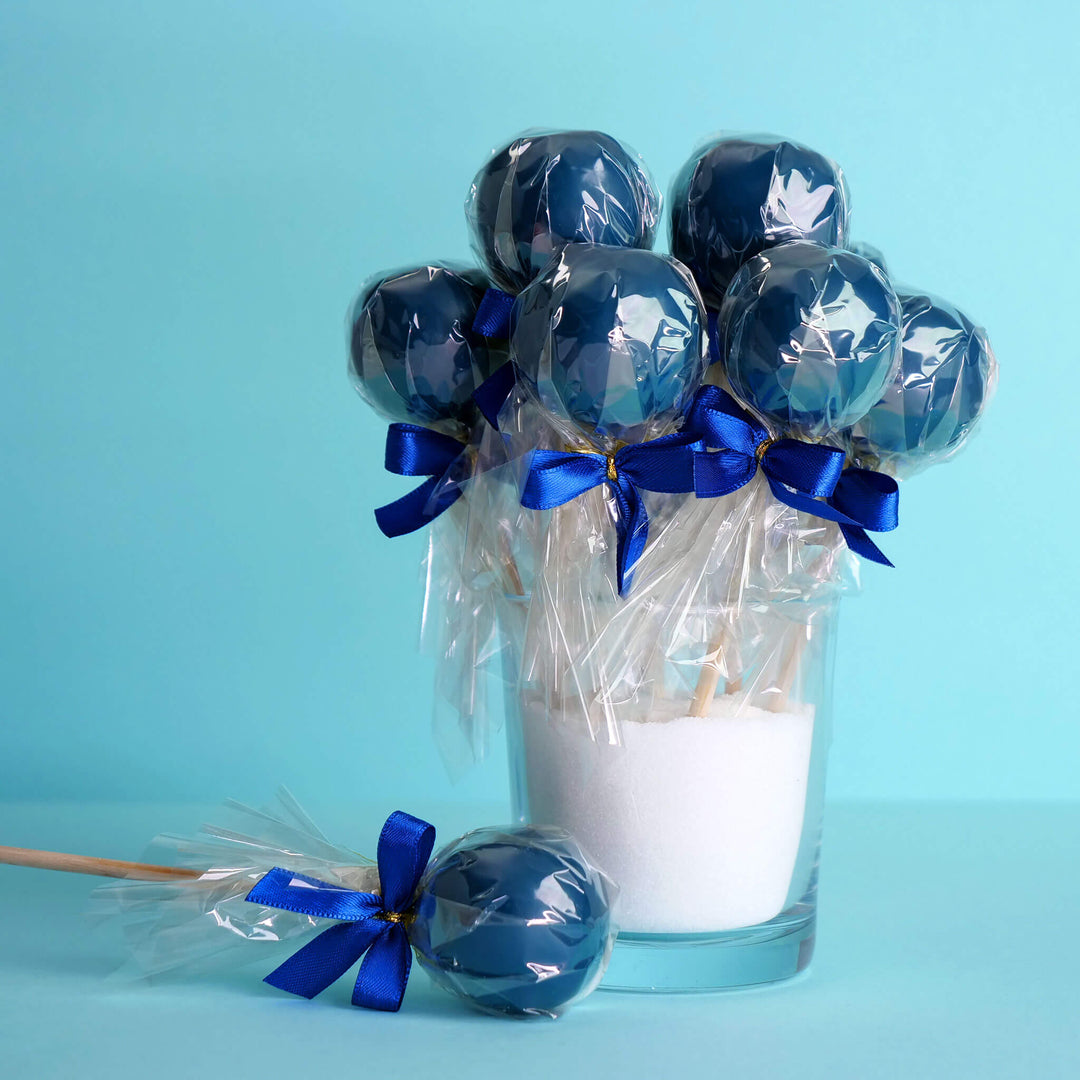 Cake-Pops de couleur unie (12 pièces)