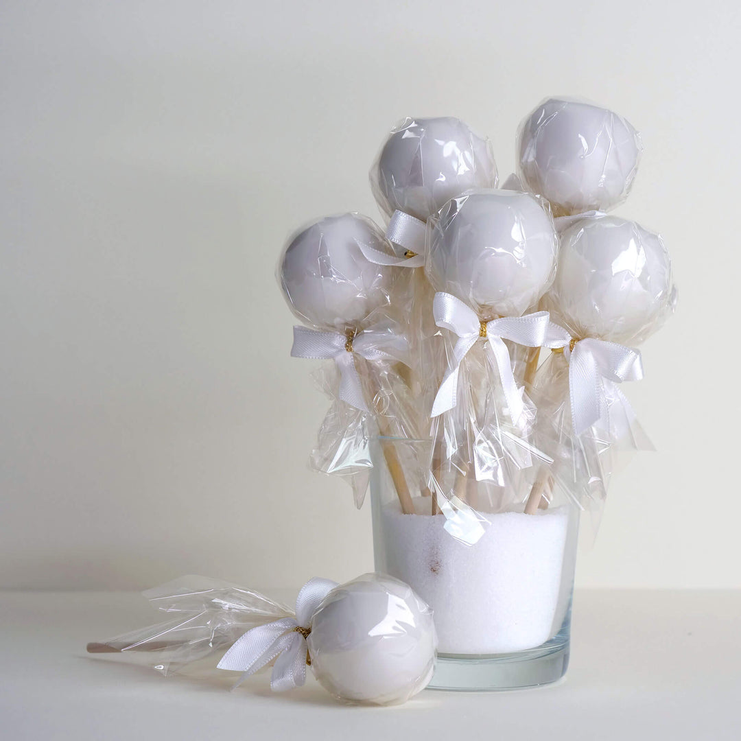 Cake-Pops de couleur unie (12 pièces)