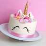 Gâteau Licorne Rose