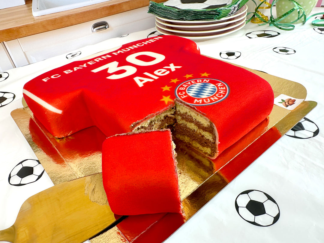 Gâteau Maillot de Football FC Bayern Munich 
