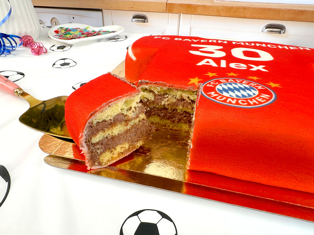 Gâteau Maillot de Football FC Bayern Munich 