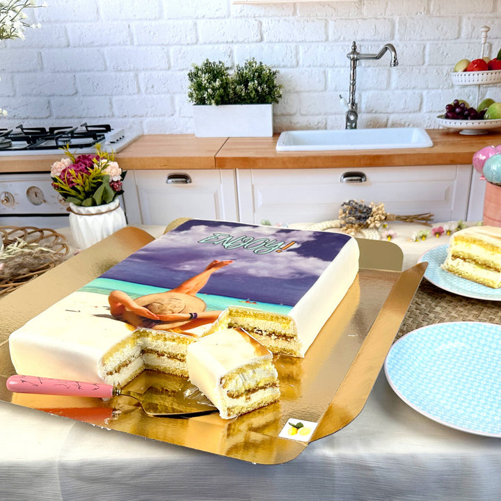 Gâteau-Photo Sans Cadre