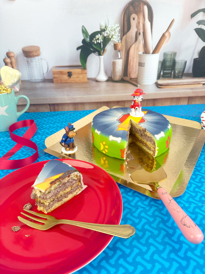 Chase & Marcus de la Pat'Patrouille® sur gâteau