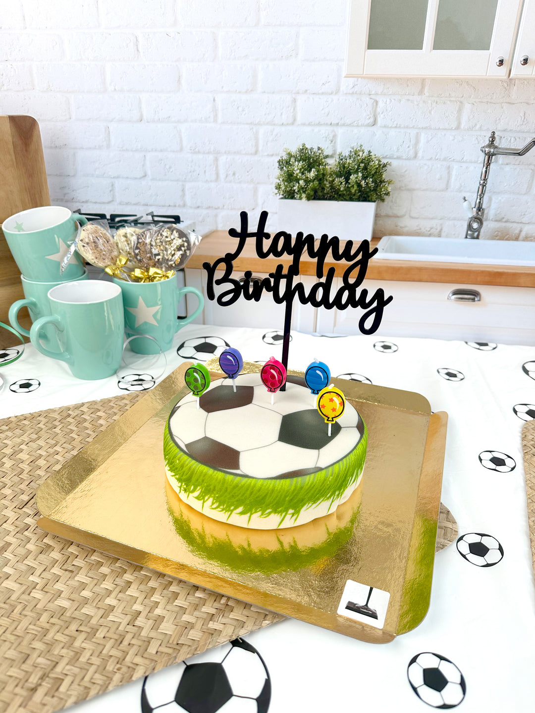 Gâteau ballon de foot