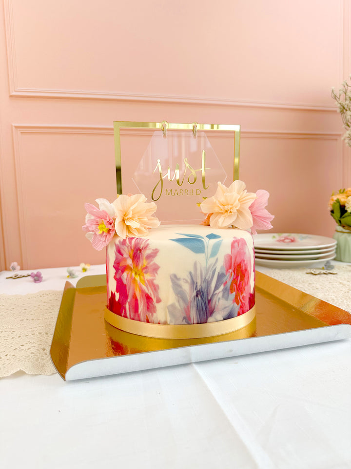 Gâteau à fleurs Deluxe