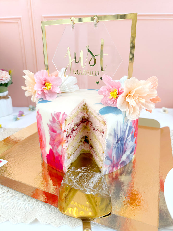 Gâteau à fleurs Deluxe