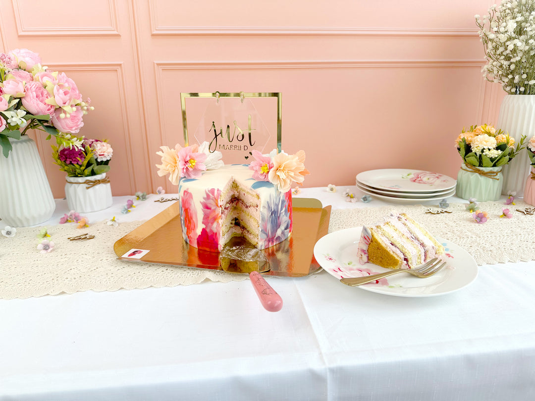 Gâteau à fleurs Deluxe
