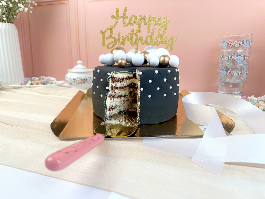 Gâteau Deluxe Noir - double hauteur 