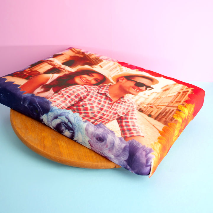 Gâteau photo Grand - 39 x 27 cm 