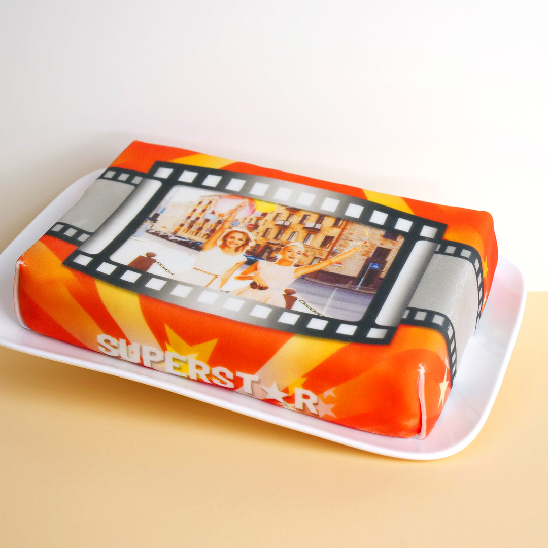 Gâteau photo Moyen - 25 x 17 cm