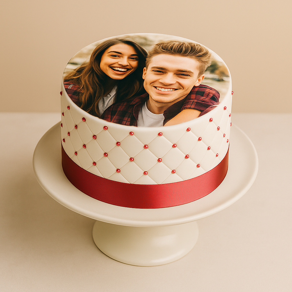 Gâteau photo Deluxe S – double hauteur