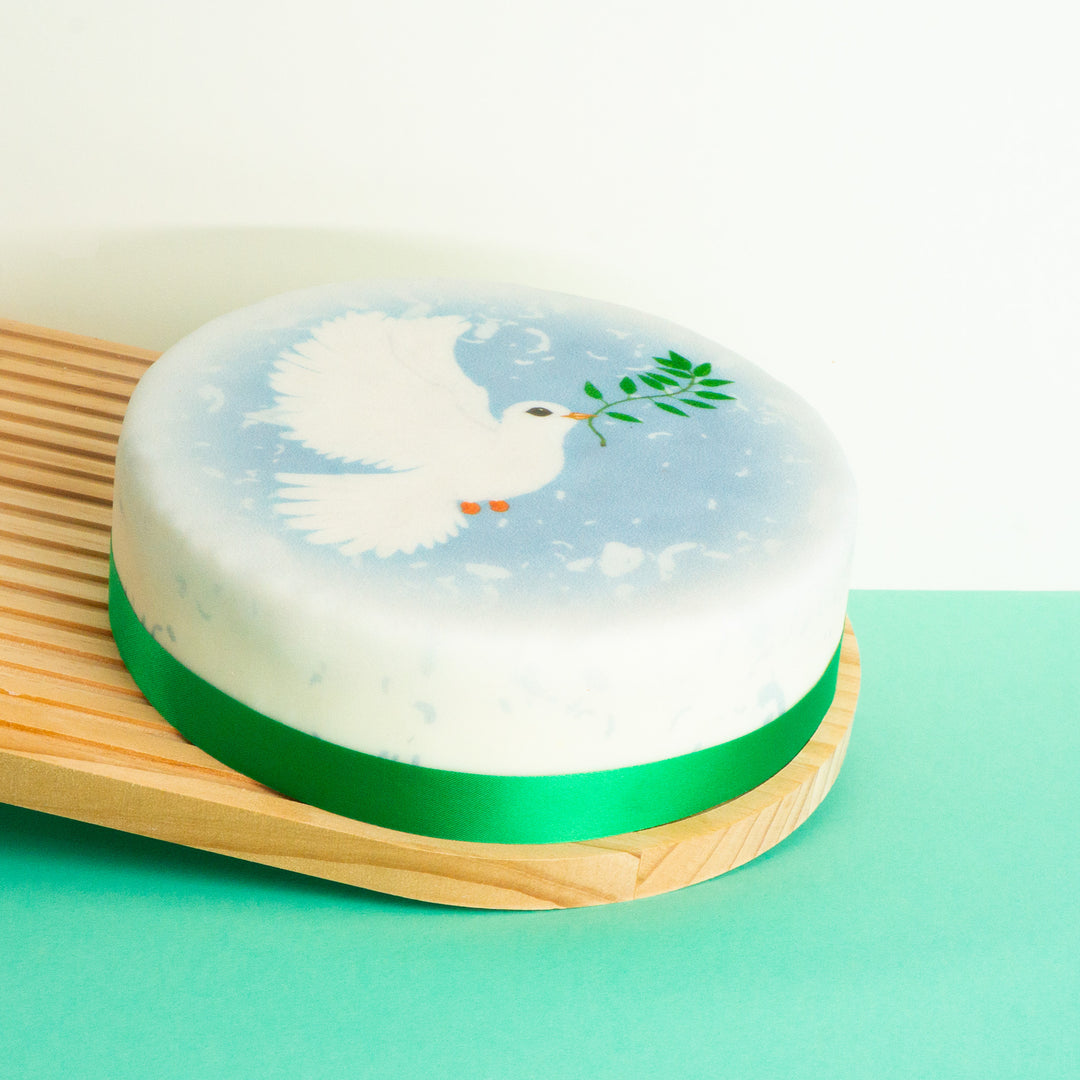 Gâteau colombe de la paix