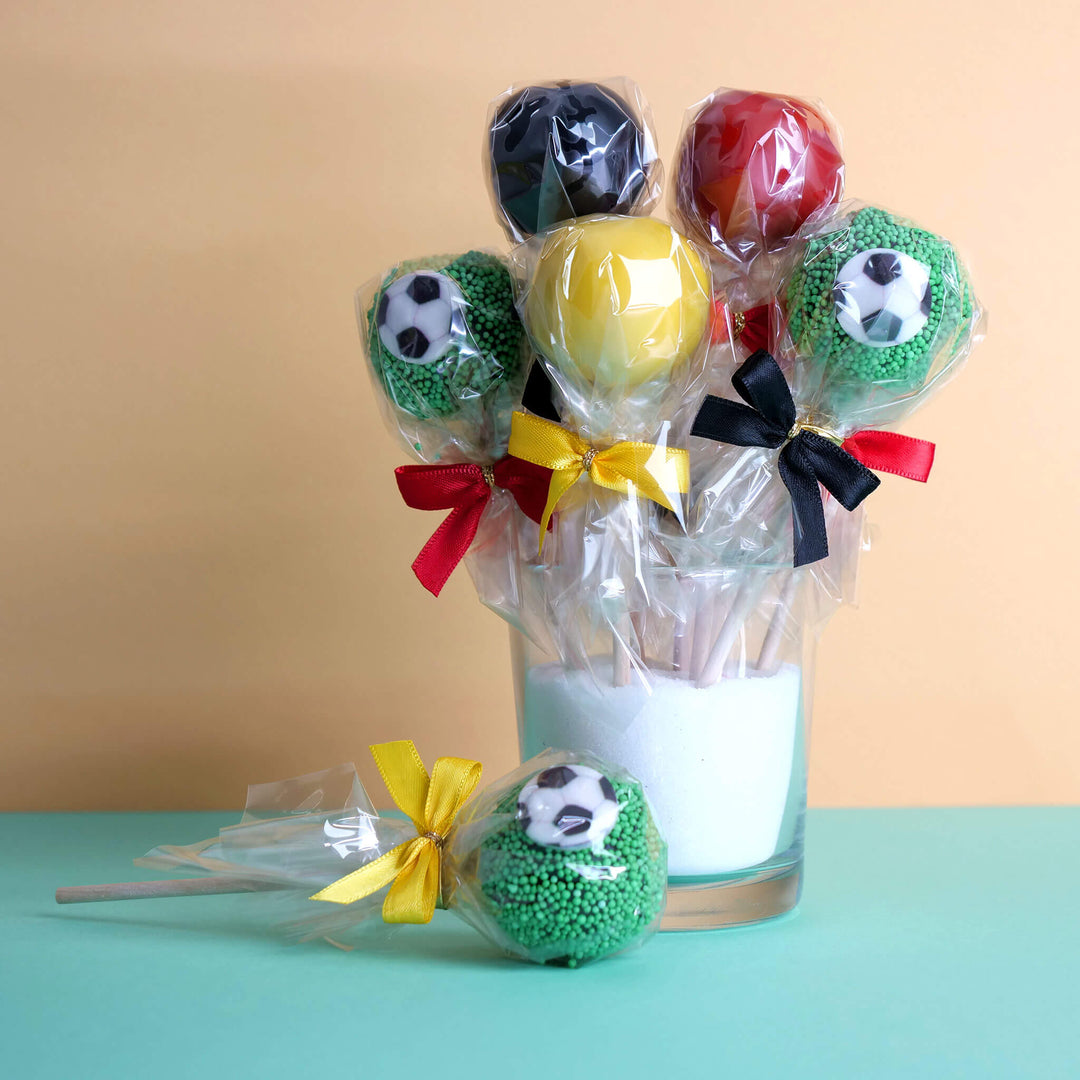 Fußball Cake-Pops Deutschland (12 Stück)