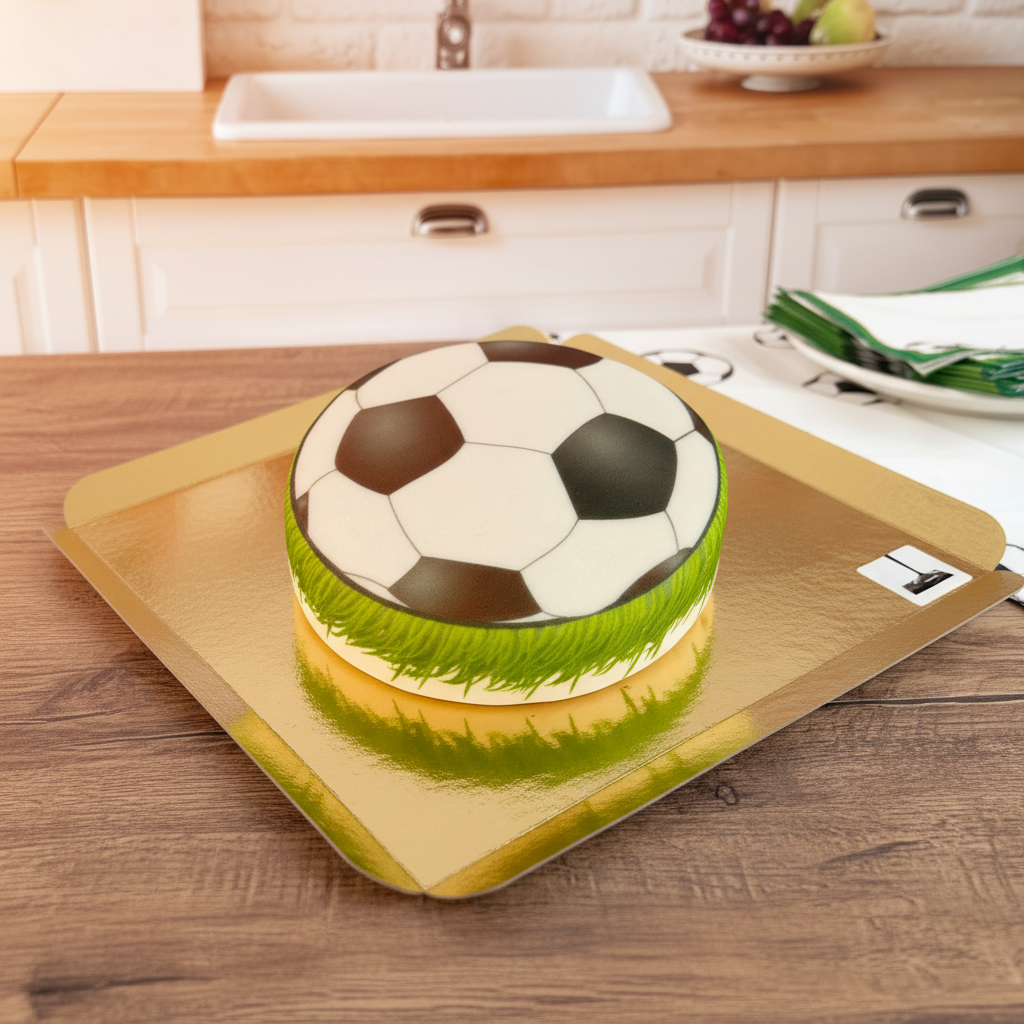 Gâteau ballon de foot