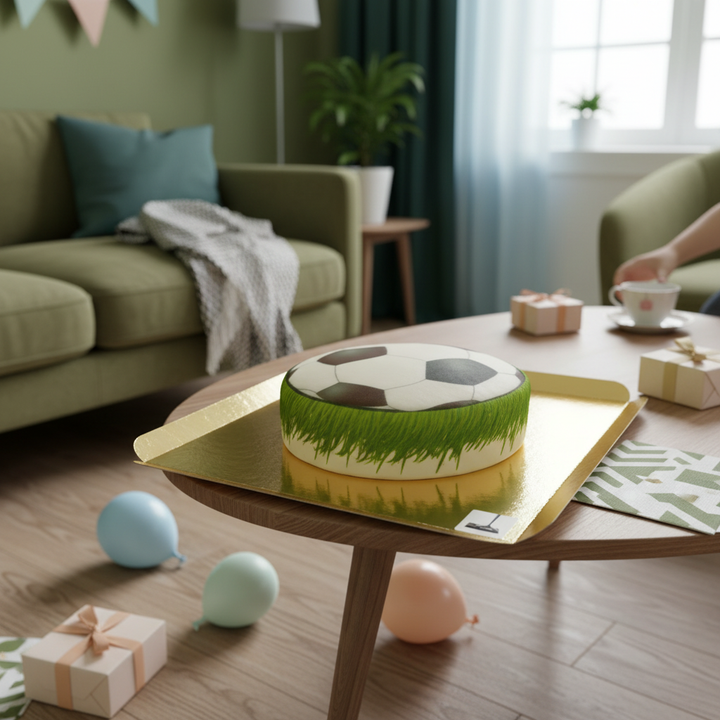 Gâteau ballon de foot