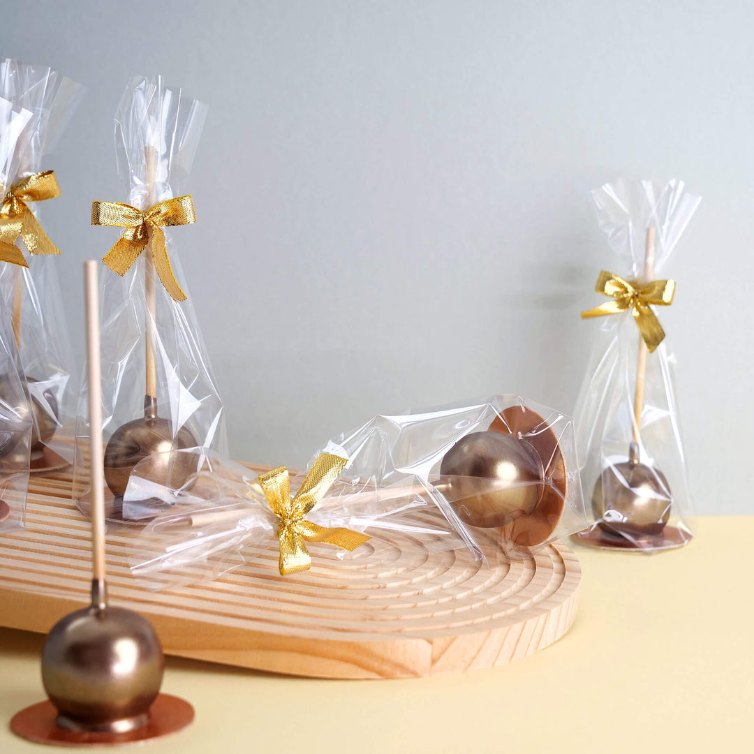 Cake-Pops dorés Deluxe (10 pièces)