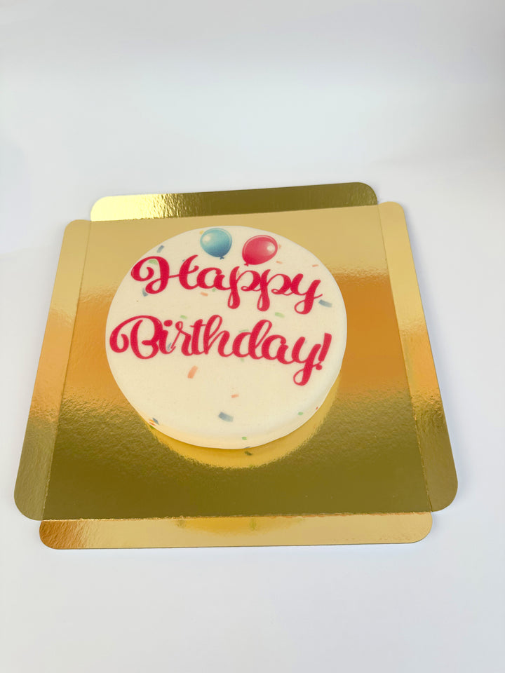 Gâteau d'anniversaire - rose 