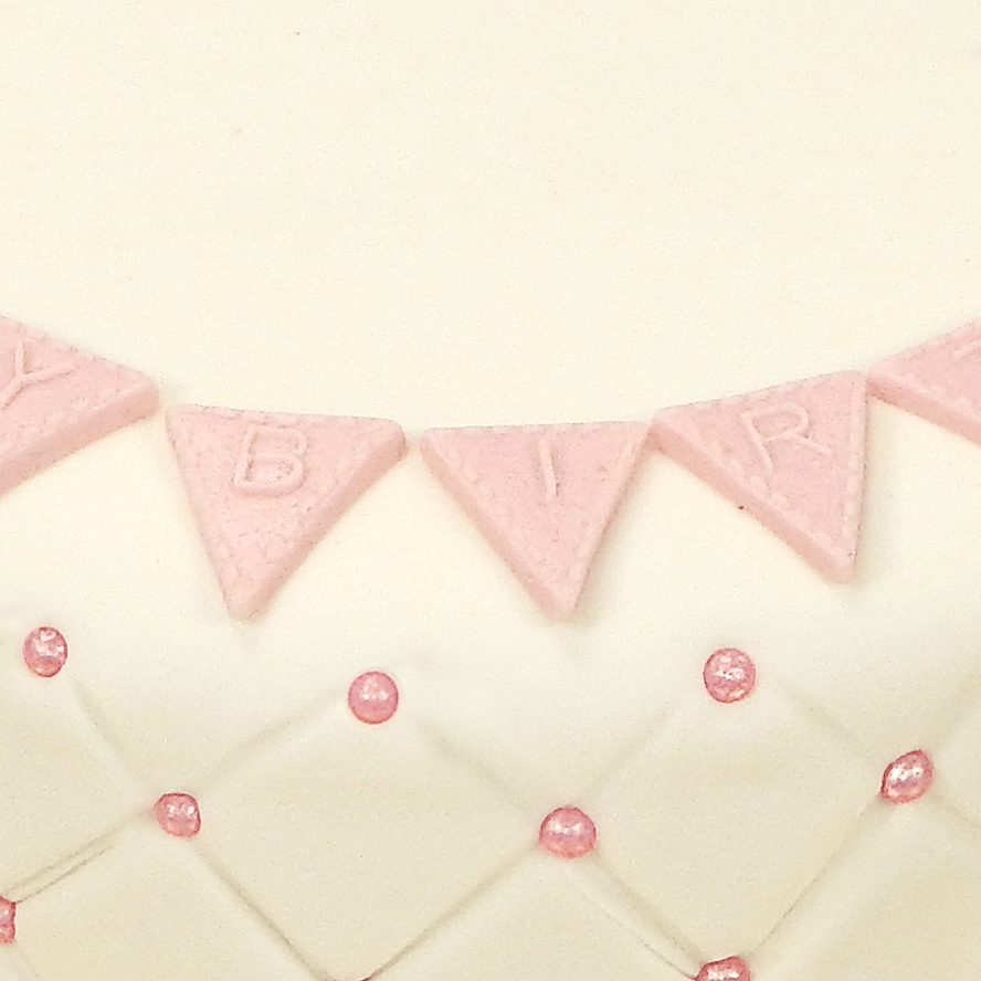 Happy Birthday Deluxe Pink-Close-UP