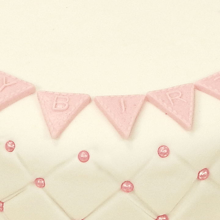 Happy Birthday Deluxe Pink-Close-UP