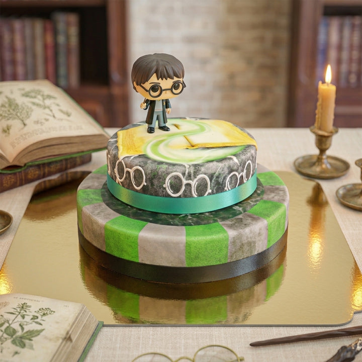 Harry Potter® sur gâteau Basilique à 2 étages