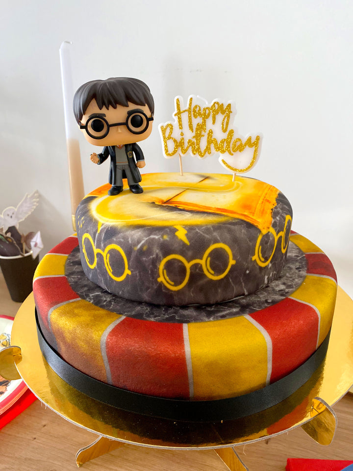 Harry Potter® sur gâteau Lion à 2 étages