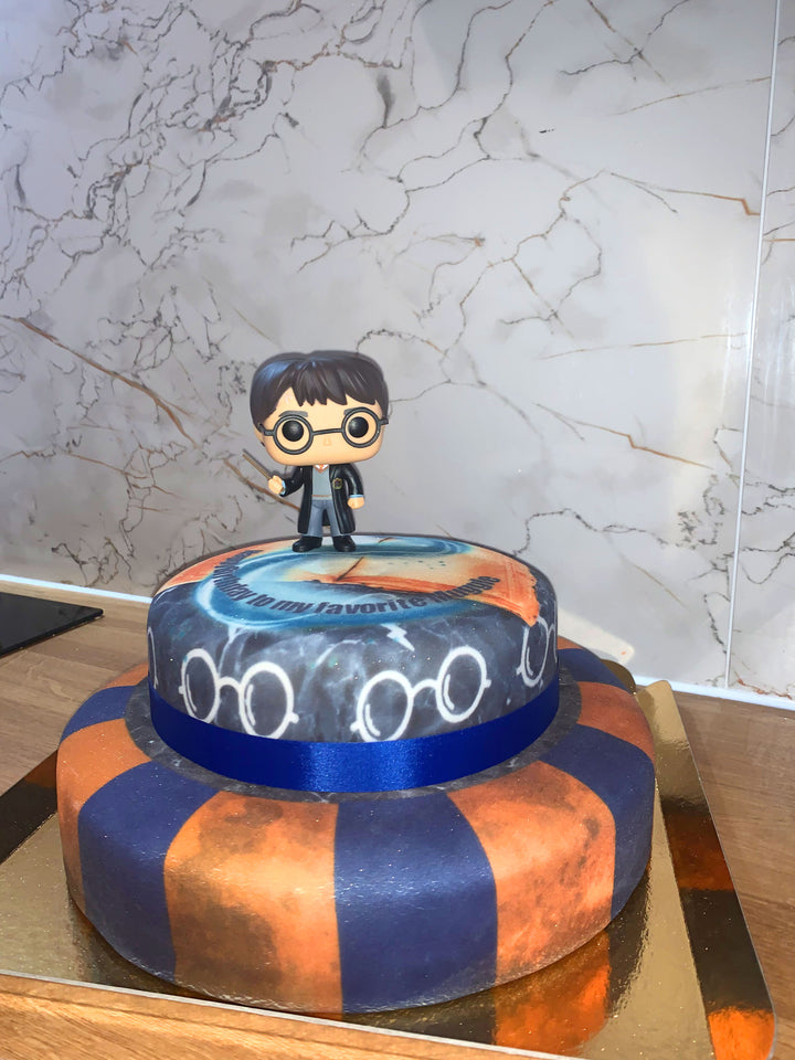 Harry Potter® sur gâteau Aigle à 2 étages