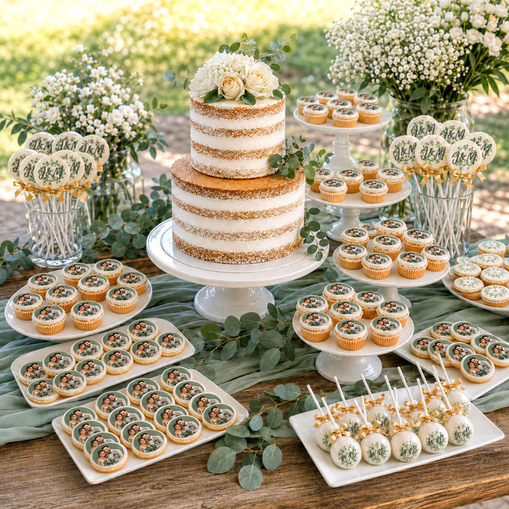 Formule clé en main : Gâteau de mariage & Sweet Table
