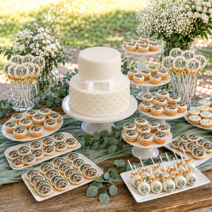 Formule clé en main : Gâteau de mariage & Sweet Table