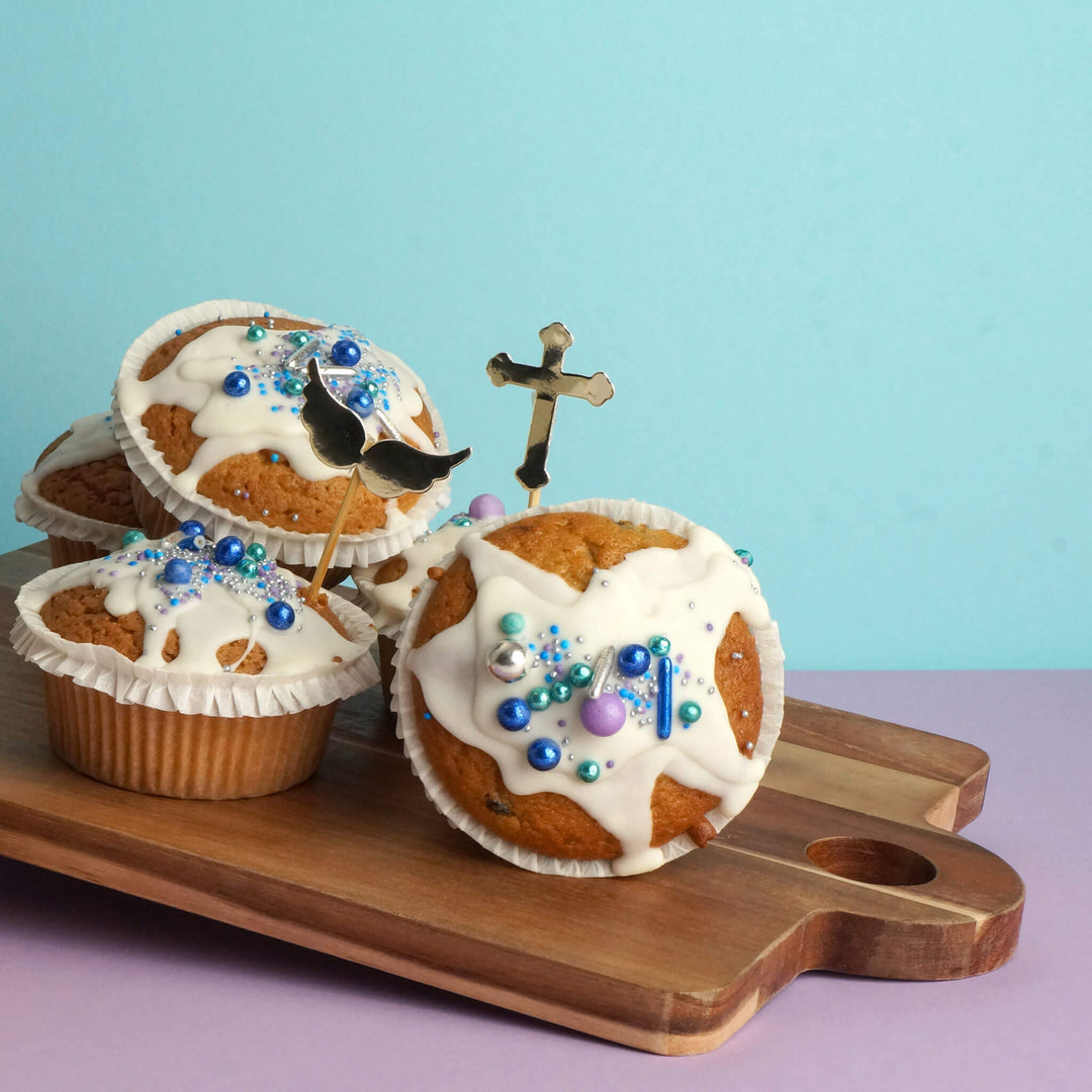 Cupcakes de communion (9 pièces)