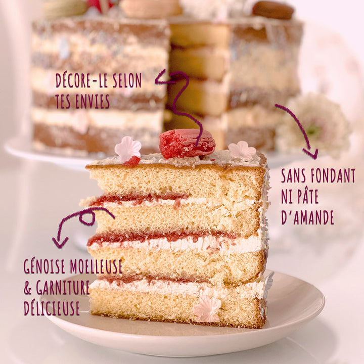 Naked Cake - différentes tailles