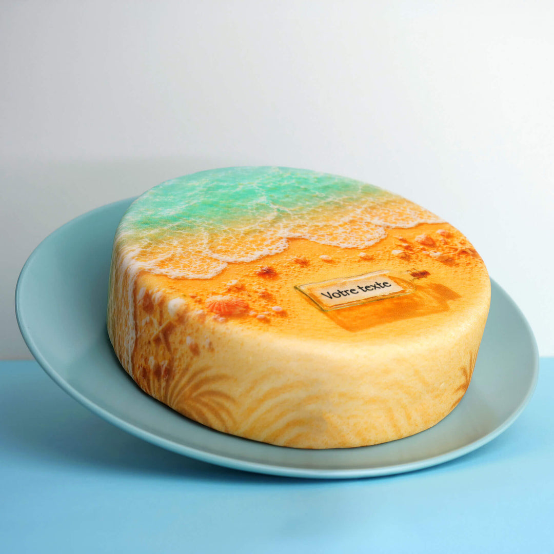 Gâteau bouteille à la mer