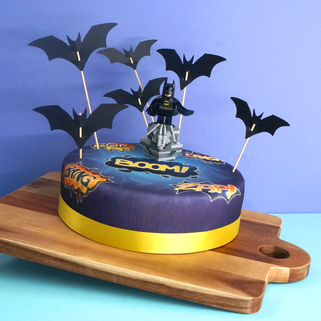 Figurine LEGO Batman® sur gâteau