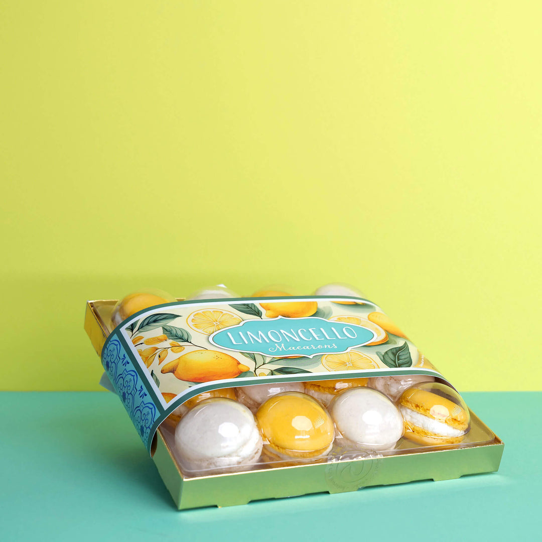 Macarons au Limoncello (16 pièces)
