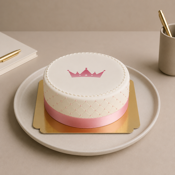 Gâteau Logo Deluxe - double hauteur